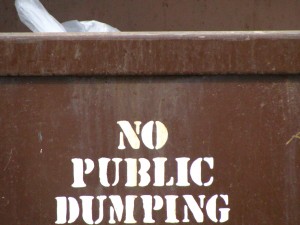 public dumping