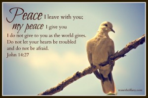 My Peace I Leave You