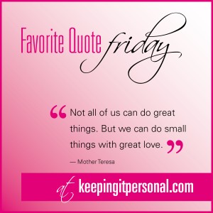 Great Love Mother Teresa