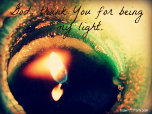 Candle light - God is Light
